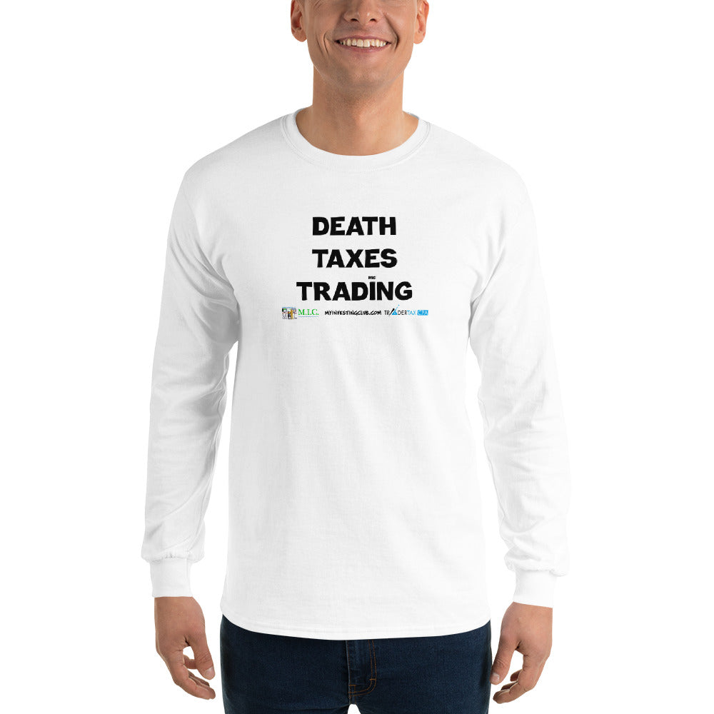 Death Taxes Trading Men's Long Sleeve Shirt