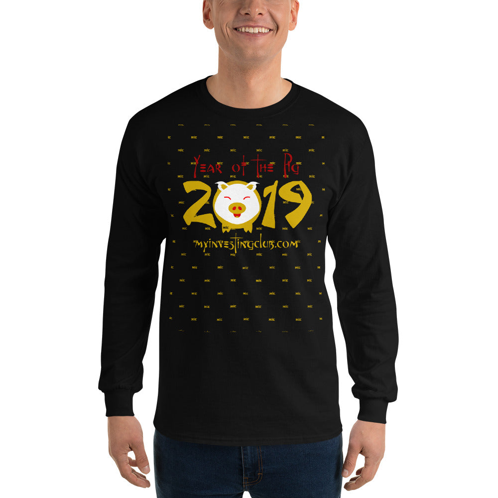 Year Of The Pig Men's Long Sleeve Shirt