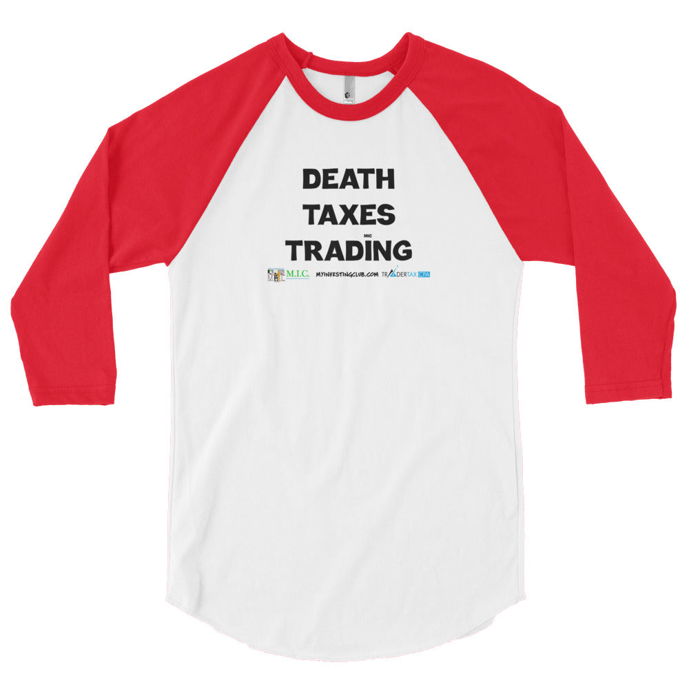 Death Taxes Trading Men's 3/4 Sleeve T-Shirt