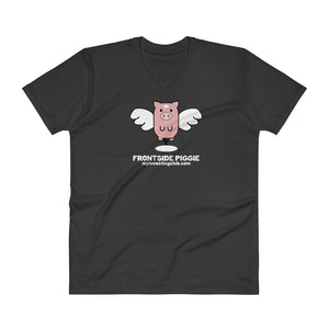 Frontside Piggie Men's V-Neck T-Shirt