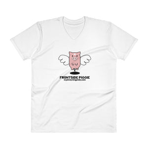 Frontside Piggie Men's V-Neck T-Shirt