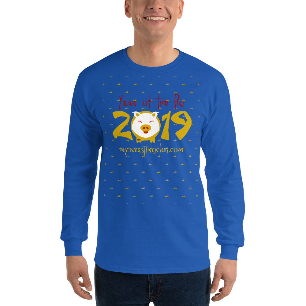 Year Of The Pig Men's Long Sleeve Shirt