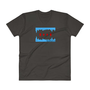Chicago Trader Men's V-Neck T-Shirt