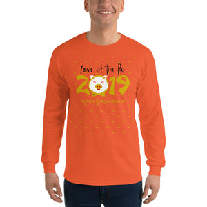 Year Of The Pig Men's Long Sleeve Shirt